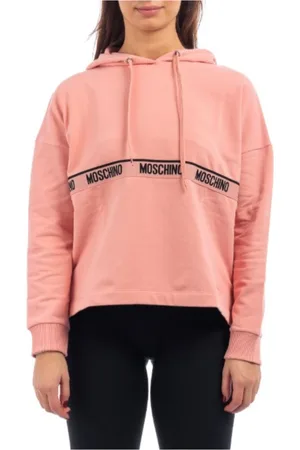 Moschino Damen, Sweatshirts & Hoodies, Rosa, MGröße: