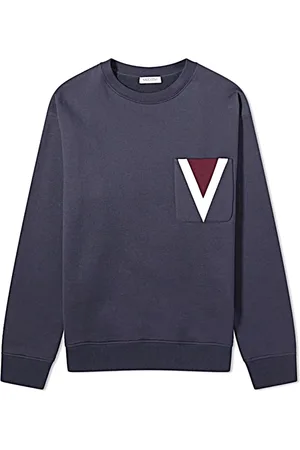 VALENTINO Herren, Sweatshirts & Hoodies, Blau, XLGröße: