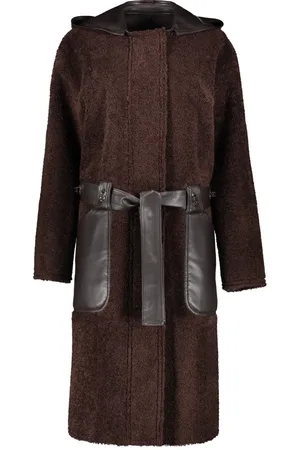 Low Classic Damen, Mäntel, Braun, LGröße: