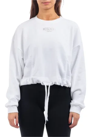 Moschino Damen, Sweatshirts & Hoodies, Weiß, LGröße: