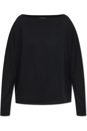 AllSaints Damen, Oberteile, Schwarzk, LGröße: