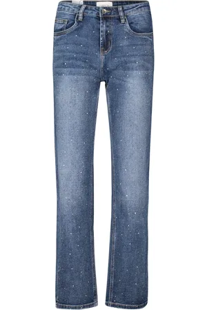 Cartoon Damen, Jeans, Blau, SGröße: