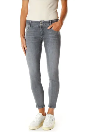 Le Temps des Cerises Damen, Jeans, Grau, W24Größe: