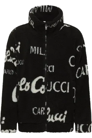 Carlo Colucci Herren, Sweatshirts & Hoodies, Schwarzk, LGröße:
