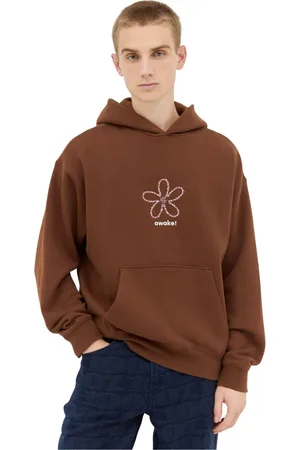 AWAKE NY Herren, Sweatshirts & Hoodies, Braun, MGröße: