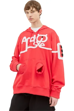 WALTER VAN BEIRENDONCK Herren, Sweatshirts & Hoodies, Rot, LGröße:
