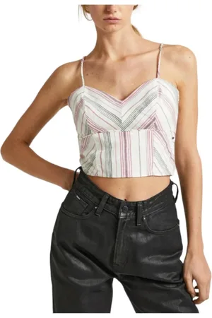 Pepe Jeans Damen, Oberteile, Mehrfarbig, SGröße: