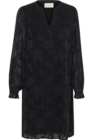Cream Damen, Kleider, Schwarzk, MGröße: