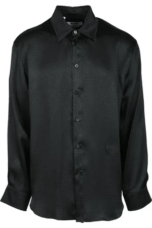 Msgm Herren, Shirts, Schwarzk, XSGröße: