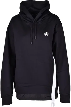 Dsquared2 Damen, Sweatshirts & Hoodies, Schwarzk, MGröße: