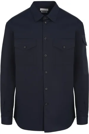 Alexander McQueen Herren, Shirts, Blau, MGröße: