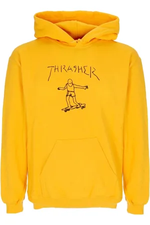 Thrasher Herren, Sweatshirts & Hoodies, Gelb, MGröße: