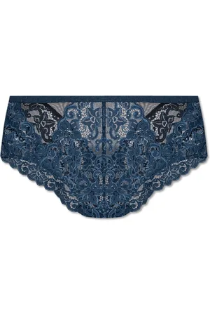 Hanro Damen, Unterwäsche, Blau, LGröße:
