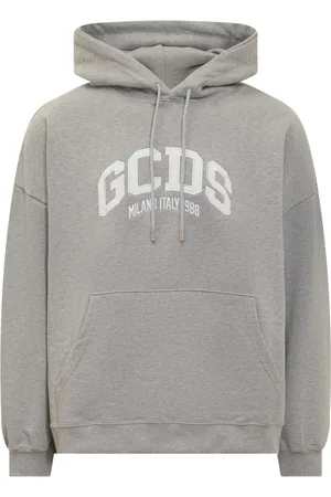 GCDS Herren, Sweatshirts & Hoodies, Grau, LGröße: