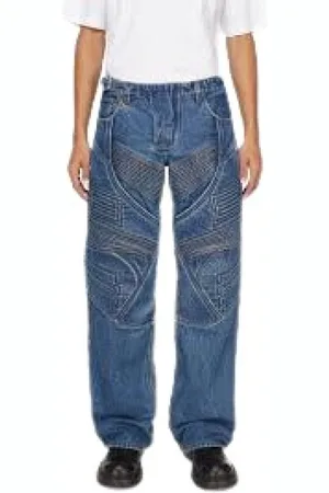 Acne Studios Herren, Jeans, Blau, MGröße: