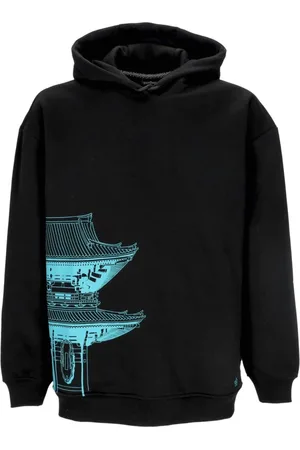 DOLLY NOIRE Herren, Sweatshirts & Hoodies, Schwarzk, XLGröße: