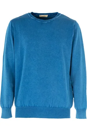 CASHMERE COMPANY Herren, Sweatshirts & Hoodies, Blau, LGröße: