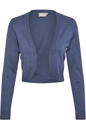 Kaffe Damen, Strickwaren, Blau, 2XLGröße: