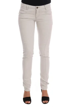Costume National Damen, Jeans, Weiß, W26Größe: