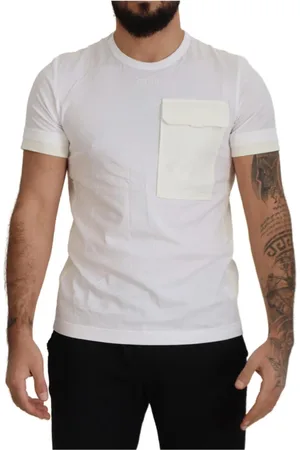 Dolce & Gabbana Herren, Oberteile, Weiß, MGröße: