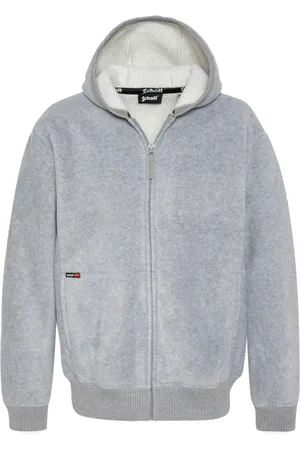 Schott NYC Herren, Sweatshirts & Hoodies, Grau, SGröße: