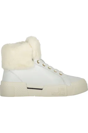 Moschino Damen, Schuhe, Weiß, 39 EUGröße: