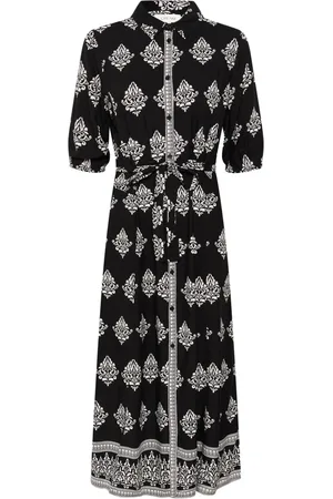 Cream Damen, Kleider, Schwarzk, 3XLGröße: