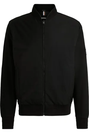 HUGO BOSS Herren, Sweatshirts & Hoodies, Schwarzk, SGröße: