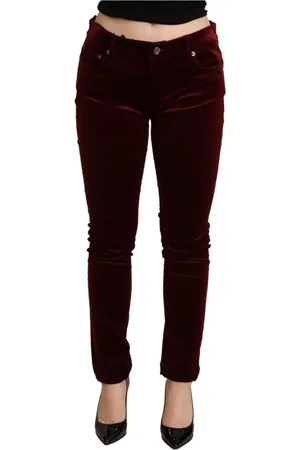 Dolce & Gabbana Damen, Jeans, Rot, 3XSGröße: