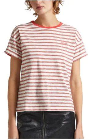 Pepe Jeans Damen, Oberteile, Rot, MGröße: