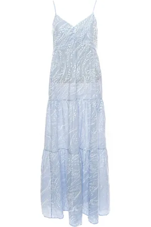 LALA BERLIN Damen, Kleider, Blau, LGröße: