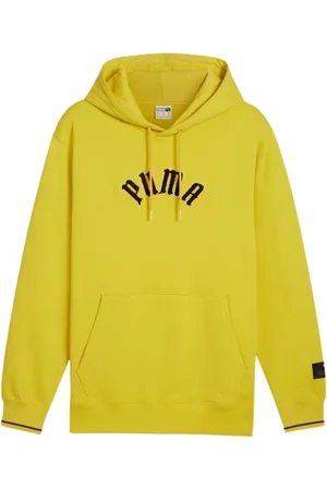 PUMA Herren, Sweatshirts & Hoodies, Gelb, SGröße: