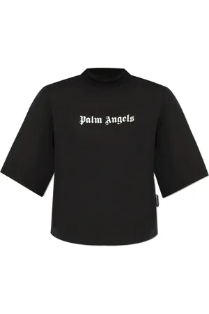 Palm Angels Damen, Oberteile, Schwarzk, MGröße: