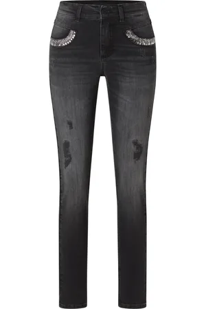 Angels Damen, Jeans, Grau, 3XLGröße: