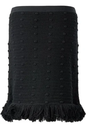 Bottega Veneta Damen, Röcke, Schwarzk, LGröße: