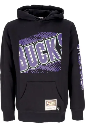 Mitchell & Ness Herren, Sweatshirts & Hoodies, Schwarzk, SGröße: