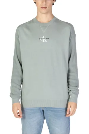Calvin Klein Herren, Sweatshirts & Hoodies, Grün, XLGröße: