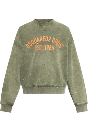 Dsquared2 Herren, Sweatshirts & Hoodies, Grün, XLGröße: