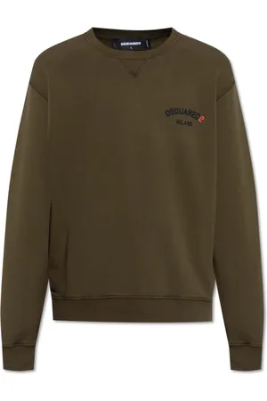 Dsquared2 Herren, Sweatshirts & Hoodies, Grün, SGröße: