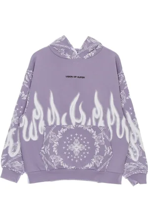 Vision Of Super Herren, Sweatshirts & Hoodies, Lila, XLGröße: