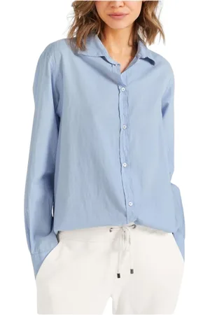 Juvia Damen, Blusen & Hemden, Blau, XSGröße: