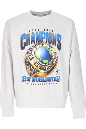Huf Herren, Sweatshirts & Hoodies, Weiß, LGröße: