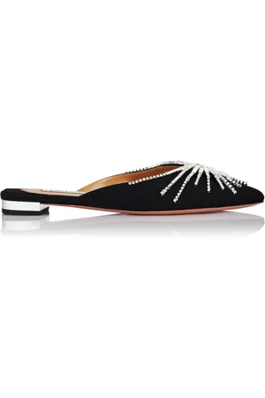 Aquazzura Damen, Schuhe, Schwarzk, 36 1/2 EUGröße:
