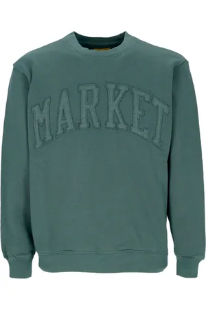 MARKET Herren, Sweatshirts & Hoodies, Grün, XLGröße: