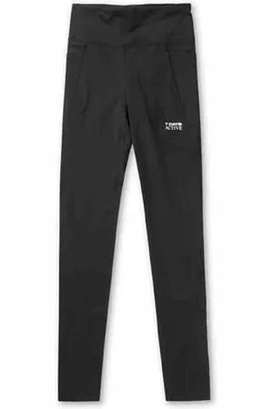 7 DAYS ACTIVE Damen, Hosen, Schwarzk, MGröße: