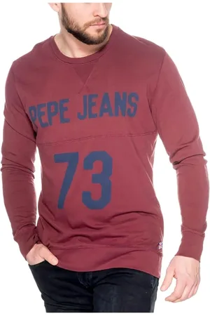 Pepe Jeans Herren, Sweatshirts & Hoodies, Rot, SGröße:
