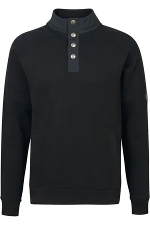 Barbour Herren, Sweatshirts & Hoodies, Schwarzk, MGröße: