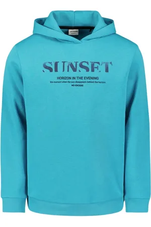 No Excess Herren, Sweatshirts & Hoodies, Blau, LGröße: