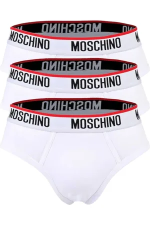 Moschino Herren, Unterwäsche, Weiß, MGröße: