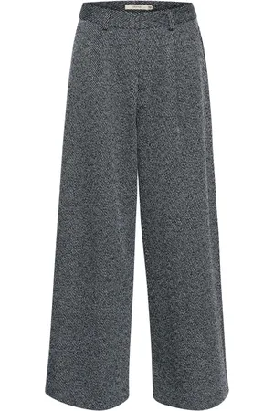Gestuz Damen, Hosen, Grau, 2XLGröße: